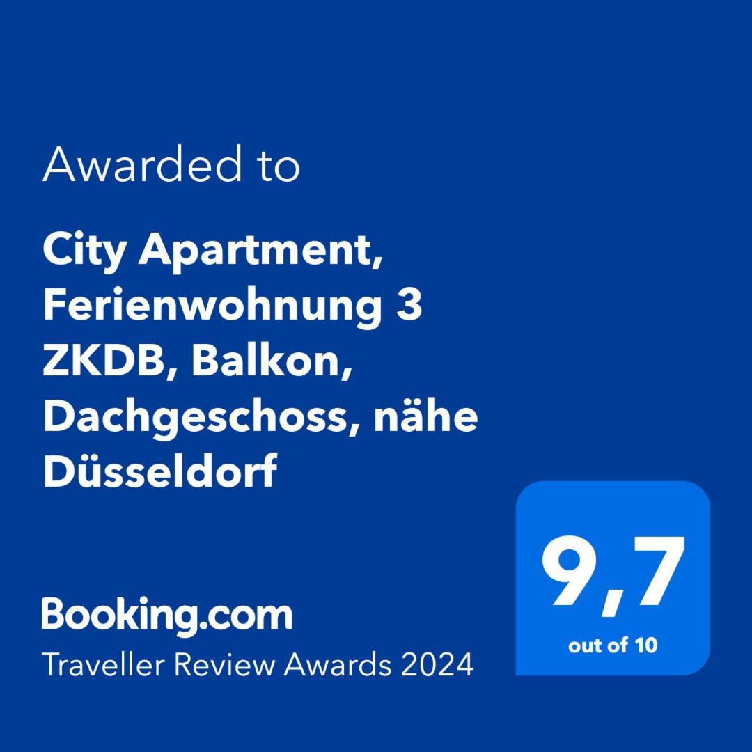 Apartment, 3 Zkdb, Balkon, Dachgeschoss, Naehe Duesseldorf Апартаменты Крефельд